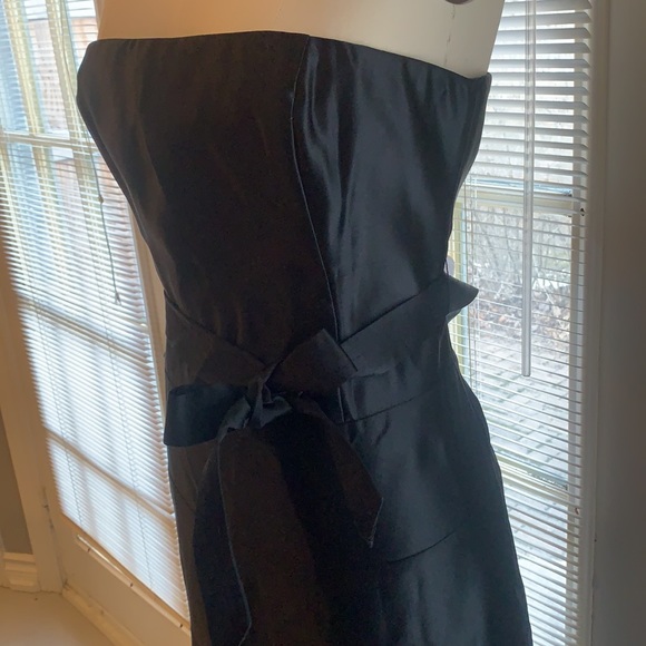 BCBG black strapless dress Size 10 - Picture 4 of 8